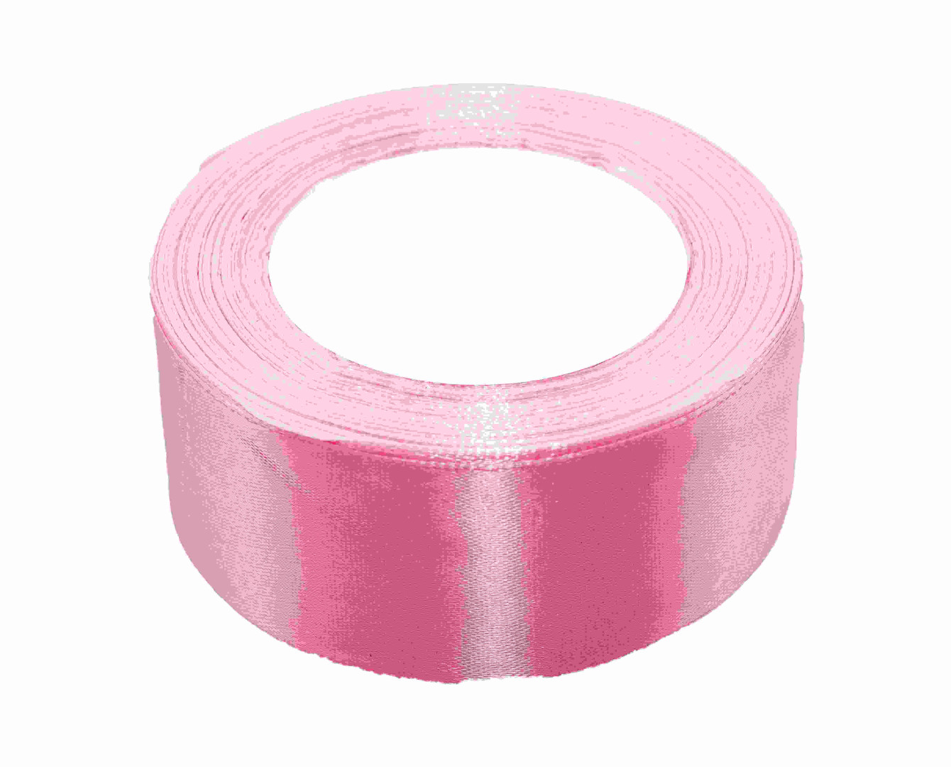 Wstążka satynowa 50mmx32m różowa WS50-4 Brewis